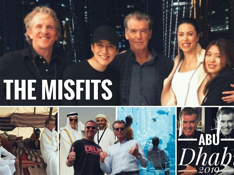 اضغط لمشاهدة الصور: الفنان الإماراتي منصور الفيلي ينضم لأسرة الفيلم الهوليوودي ”The Misfits“